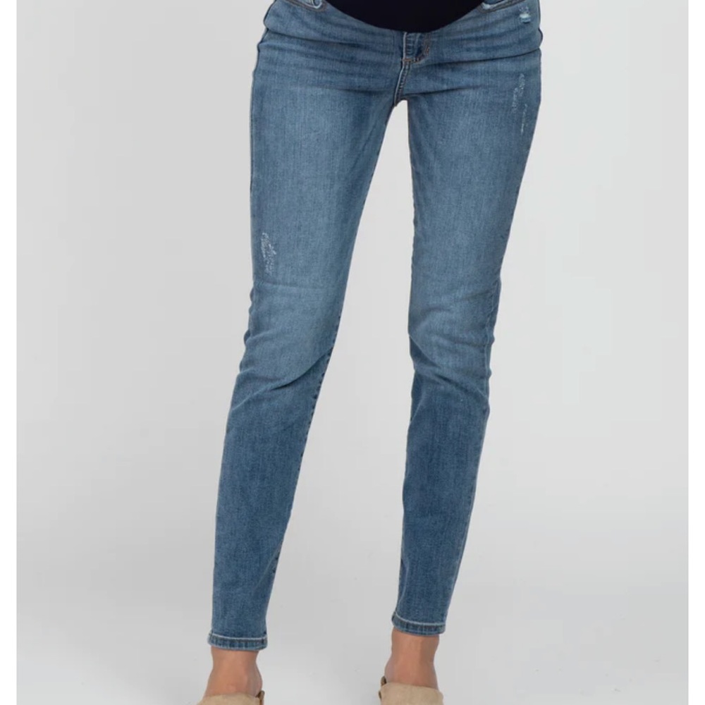 Pink blush Maternity jeans